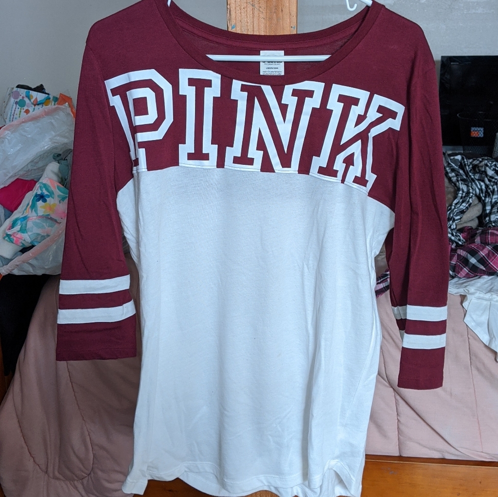 Pink Victoria's Secret shirt